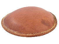 Leather Sandbag/cushion 180mm/8&amp;quot;   Diameter, Filled With Sand, 1639g