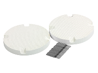 Honeycomb Soldering Board Round Small Hole, Pack of 2 With 20 Metal Pins