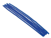 Ferris Cowdery Wax Profile Wire    Round Tube Blue 2.5mm Pack of 6