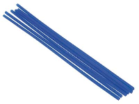 Ferris Cowdery Wax Profile Wire    Square Rod Blue 2mm Pack of 6