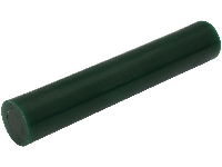 Ferris Solid Round Wax Tube, Green, 22.2mm Diameter