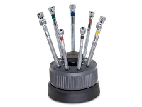 Bergeon Screwdriver Set 0.5mm-2.5mm With Spare Blades