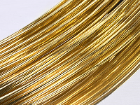 18ct Yellow HB Round Wire 0.30mm,  100% Recycled Gold