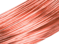 18ct Red Gold 5n Round Wire 1.50mm, 100% Recycled Gold