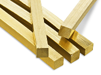 18hab Square Pin Wire 3.00mm Fully Hard, Straight Lengths, 100%   Recycled Gold