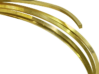 18gr Square Wire 3.00mm Fully  Annealed, 100% Recycled Gold