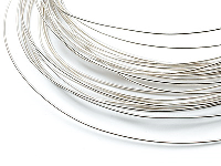 Fine Silver Round Wire 1.00mm Fully Annealed, 100% Recycled Silver