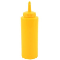 Yellow Squeezy Sauce Bottle 12oz