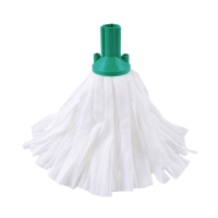 Exel Big White Socket Mop Head Green 117g