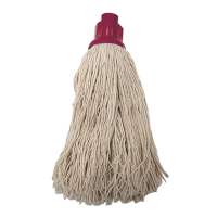 Twine Socket Push on Mop Head Red