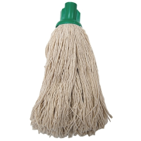 Twine Socket Push on Mop Head Green