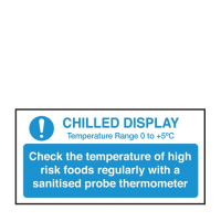 Chilled Display Sign 100x200 S/A