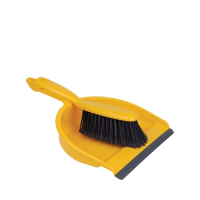 Dust Pan & Brush Soft Yellow