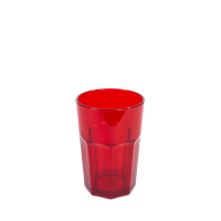 Polycarbonate American StyleTumbler 34cl Trans Red