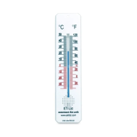 200mm Room/Cellar Thermometer White