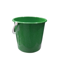 9 Litre Round Bucket - Green