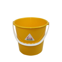 9 Litre Round Bucket - Yellow 