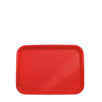 Rectangular Cafe Tray Red 16x12" (41.5x30.5cm) 