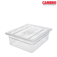 Polycarbonate Gastronorm 1/4 Clear Handled Lid