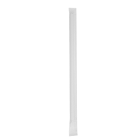 Wrapped Paper Straw White 20cm (6mm bore)