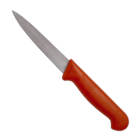 Paring Knife 4" Red