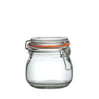 Glass Preserving Style Jar 0.5Ltr