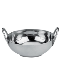 S/S Balti Dish with Handles 5" 13cm