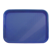 Rectangular Cafe Tray Blue 16x12" (41.5x30.5cm) 