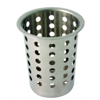 S/S Cutlery Drainer Pot Perforated