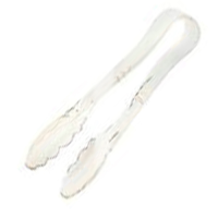 Polycarbonate Salad Tongs 23cm  - Clear