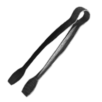 Polycarbonate Utility Tongs 23cm - Black 