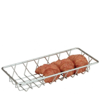 Rectangular Wire Presentation Basket 14x6x2" 