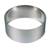 S/S Mousse/Food/Gateau Ring 90mm Dia 70mm High