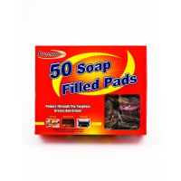 Soap Filled Scourer Pads Pink