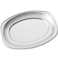 14" Oval Foil Platter