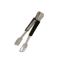 S/S Black Handled Tongs 23cm