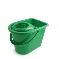 15Ltr Hygiene Bucket & Wringer Green