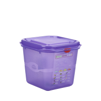 Allergen Gastronorm Storage Container 1/6 2.6Ltr