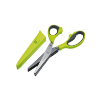 Multi-Bladed Herb Scissors with Sheath 19cm