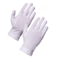 Serving Gloves White Cotton Mens XL
