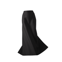 Bistro Apron with Front Pocket Black 40"