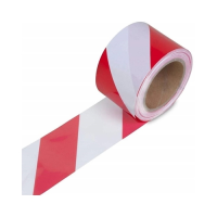 Red and White Non Adhesive Barrier Tape 70mmx500m