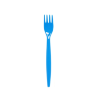 Standard Polycarbonate Fork Med/Blue 20cm