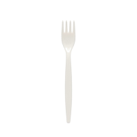 Standard Polcarbonate Fork White 20cm