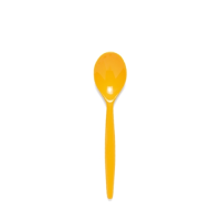 Standard Polycarbonate Dessert Spoon Yellow 20cm