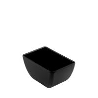 Dover Pot Melamine 150 x 100 x 80mm Black