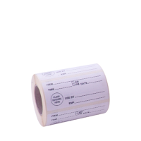 Shelf Life Label On Roll 101mmx46mm