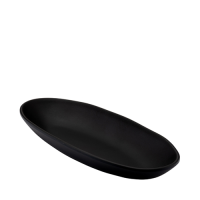 Pigment Noir Black Oval Bowl 325x140x40mm 700ml