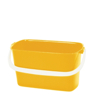 9 Litre Oblong Bucket Yellow