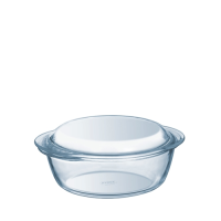 Pyrex Round Casserole 1.6L (0.5L Lid) 